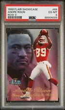 1998 Flair Showcase 66 Andre Rison Row 3 PSA Graded  picture