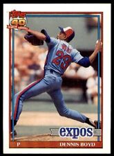 1991 TOPPS DENNIS BOYD MONTREAL EXPOS #48 picture