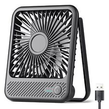 USB Desk Fan Strong Wind Ultra Quiet Small Personal 5in No Battery Desk Fan picture