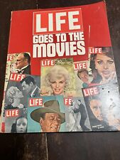 Vintage 1975 Life Goes To The Movies Life Magazine Book Paper Emphemra  picture