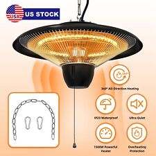 1500W Electric Patio Hanging Heater IP23 Waterproof Ceiling Mounted Lamp Heater picture