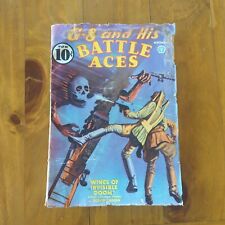G-8 and His Battle Aces, Rare Comic, September 1936 Vol 9 #4, Robert J Holgan picture