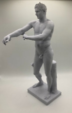 GREEK SCULPTURE APOXYMENOS  9.8 INCH/250 MM, MUSEUM REPRODUCTION picture