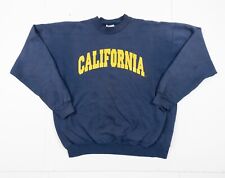 Vintage UC Berkeley Sweatshirt Adult Larger Blue Crewneck College Sweater Y2K picture