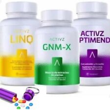 ACTIVZ TRIFECTA : 1 GNMX + 1 LINQ + 1 OPTIMEND ONLY+Small Portable Pill Box picture