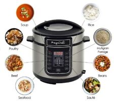 MegaChef 6 Quart Electric Pressure Cooker with 14 Pre-Set Multifunction Features picture