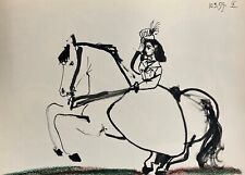 Toros y Toreros by Pablo Picasso Unsigned Lithograph LTD Edition UNFRAMED picture