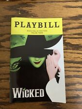 Wicked Playbill picture