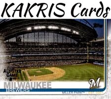 2019 Topps Series1 #79 Milwaukee Brewers Miller Park Est. 2001 picture