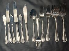 Wallace Continental Bead Flatware Lot 12 Pc picture