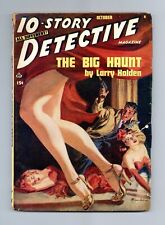 10-Story Detective Magazine Pulp Oct 1948 Vol. 16 #2 FN picture