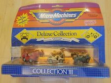 Vintage NEW 1989 Galoob Micro Machines Deluxe Collection # 3 Car Vehicle Truck picture