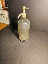 Acid etched Nazareth bottling works Nazareth pa/sultzer bottle 11 inches/cool picture