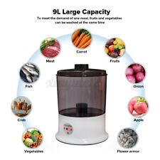 9L Ultrasonic Cleaner Fruits Vegetables Portable Dishes Bowls Cleaner picture