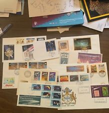 40 Official Halley's Comet First Day Covers + Other Halley's Comet Collectibles picture