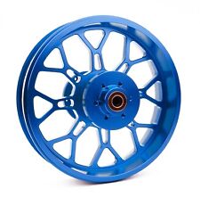 BeaxTurbo CNC Aluminum rear wheel hub-Blue Rocket design for LOSI Promoto mx 1/4 picture