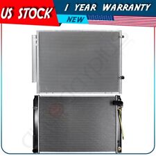 Radiator and AC Condenser Kit For 2004 2005 2006 Toyota Sienna picture