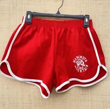 Vintage Champion 70s Mammoth Mountain Short Shorts L (36-38) Red Rare Find picture
