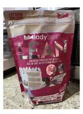 30 SERVINGS LARGE 1.9lb BAG Lady Boss Lean vanilla cake flavor protein powder picture