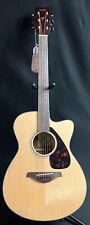 Yamaha FSX800C Small Body Acoustic-Electric Guitar Gloss Natural picture