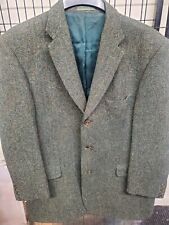 Vintage Handwoven Donegal Tweed Blazer Sport Coat 100% Wool Jacket 44R picture