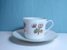 VINTAGE PORSGRUND NORWAY MOUNTAIN FLOWERE DEMITASSE CUP AND SAUCER picture