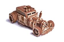Wood Trick Apocalyptic Car Model Mechanical 3D Wooden Puzzle Best DIY Toy picture