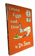 Dr Seuss, Vintage, Green Eggs and Ham Book. 1st Edition Random House Hardcover picture