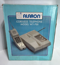 Ai Alaron WT-700 Vintage 1980's Long Range Cordless Telephone Intercom Ivory NOS picture