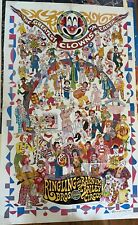 Authentic 1977 Ringling Bros Barnum & Bailey Circus Poster GREATEST CLOWNS picture