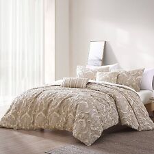 Riverbrook Home 6pc King Rhapsody Comforter Bedding Set Tan picture