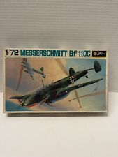 1/72 Scale Fujimi, Messerschmitt BF 110C Airplane Model Kit #16 BN Open box picture