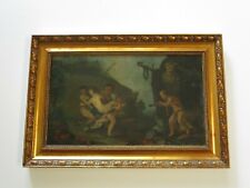 18TH TO 19TH CENTURY OIL PAINTING ON WOOD PANEL OLD MASTER RELIGIOUS ICON ICONIC picture