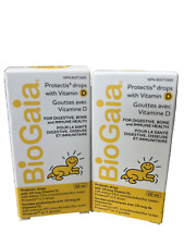 2 BioGaia Probiotics Drops With Vitamin D for Baby Infants Newborn & Kids 10 ml picture