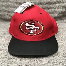 Vintage San Francisco 49ers Snapback Hat Logo 7 Light Up NFL Football Flat Brim picture