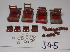 US Army Signal Corps Radio RT-196B / PRC-6 Replacement Part Metal Clamps Hooks picture