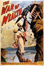 Vintage POSTER.Home wall.Colonial Rescue.Wealth War.Bar interior Decor.775 picture
