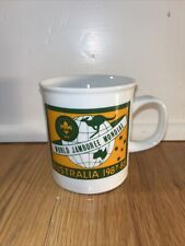 Vintage Boy Scouts World JAMBOREE Australia 1987 Mug Cup BSA Fine China picture