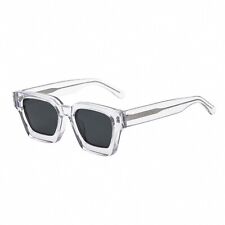 Large Clear Top Quality Acetate Black Tint Hip Hop Fashion Sunglasses picture