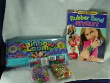Rainbow Loom HUGE Lot Case Multiple Thousands of Bands BOOK Two Kits++ picture