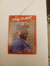 1990 DONRUSS KIRBY PUCKETT MINNESOTA TWINS #BC-8 WRONG DATE OF BIRTH picture