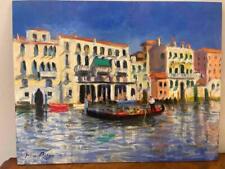 NINO PIPPA Original Signed Oil w/COA 11x14 Venice Italy AskART Listed Artist picture