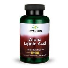Swanson Alpha Lipoic Acid Capsules, 300 mg, 120 Count picture
