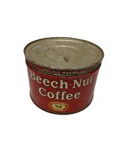 Vintage Coffee Tin BEECH-NUT COFFEE Advertising Collectible picture