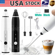 2 in 1 Electric Milk Frother Drink Foamer Whisk Mixer Stirrer Coffee Egg Beater picture