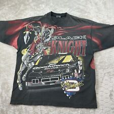 VTG Dale Earnhardt Black Knight Shirt - Sz XXL - Rare Faded Distressed See Pics picture