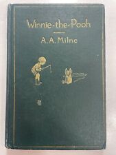 WINNIE-THE-POOH A.A. Milne 1926 First American Edition Illus. Ernest H. Shepard picture