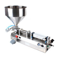 50-500ml Horizontal Liquid Filling Machine 30W Pneumatic Paste Filling Machine  picture