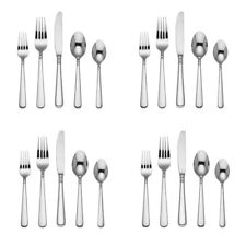 Lenox Pearl Platinum 18/10 Stainless Steel 20pc. Flatware Set (Service for Four) picture