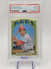 1972 Topps - #433 Johnny Bench  PSA 4 picture